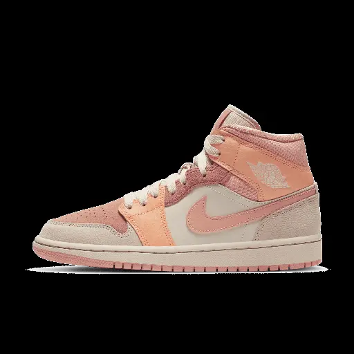 Air Jordan 1 Mid Damesschoen - Oranje
