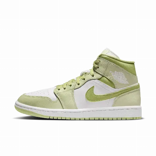Air Jordan 1 Mid Damesschoenen - Groen