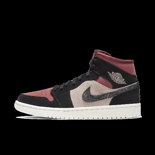 Air Jordan 1 Mid Damesschoenen - Oranje