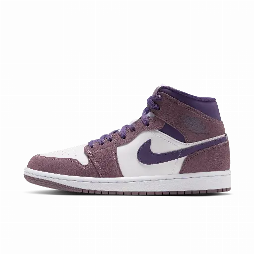 Air Jordan 1 Mid Damesschoenen - Paars