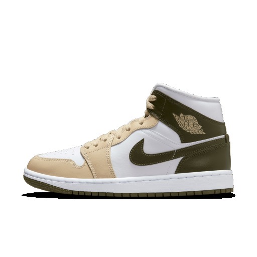Air Jordan 1 Mid Damesschoenen - Wit