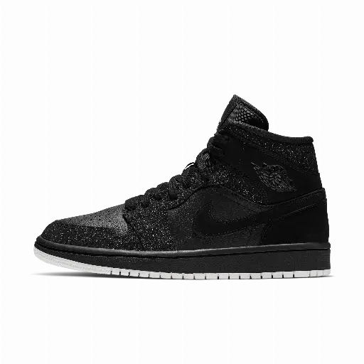 Air Jordan 1 Mid Damesschoenen - Zwart