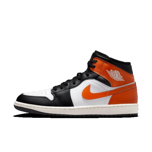 Air Jordan 1 Mid Herenschoenen - Oranje