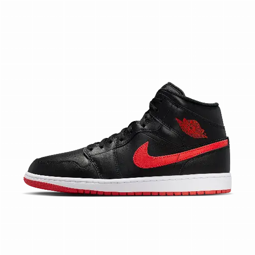 Air Jordan 1 Mid Herenschoenen - Zwart