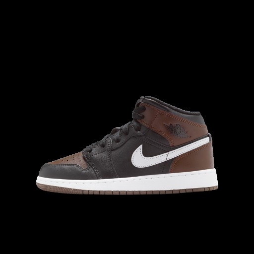 Air Jordan 1 Mid Kinderschoenen - Bruin