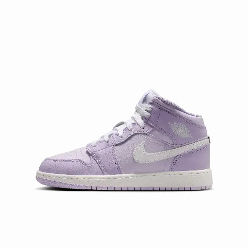 Air Jordan 1 Mid Kinderschoenen - Paars