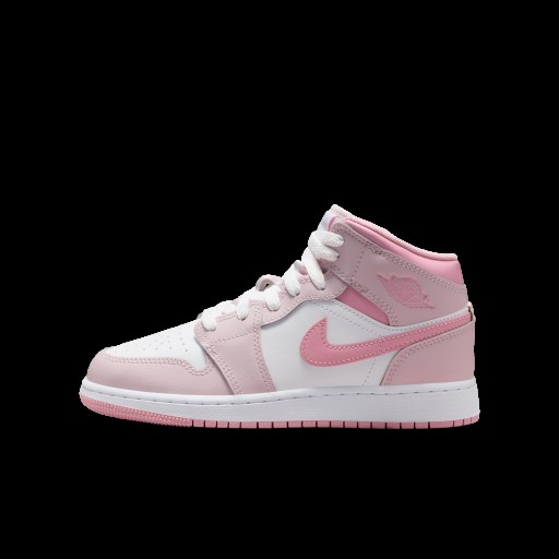 Air Jordan 1 Mid Kinderschoenen - Roze