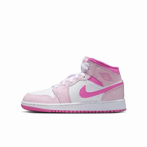 Air Jordan 1 Mid Kinderschoenen - Roze