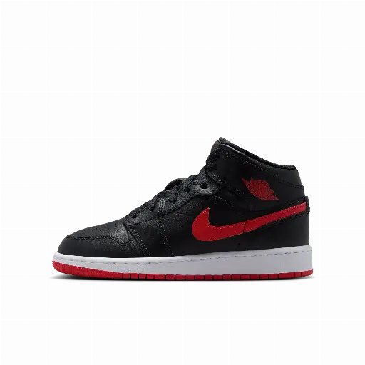 Air Jordan 1 Mid Kinderschoenen - Zwart