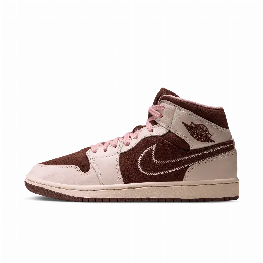Air Jordan 1 Mid SE Damesschoenen - Bruin