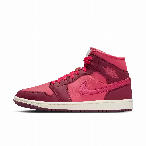 Air Jordan 1 Mid SE Damesschoenen - Rood