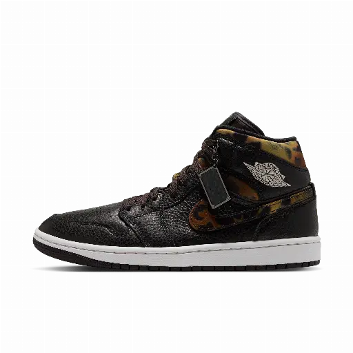 Air Jordan 1 Mid SE Damesschoenen - Zwart