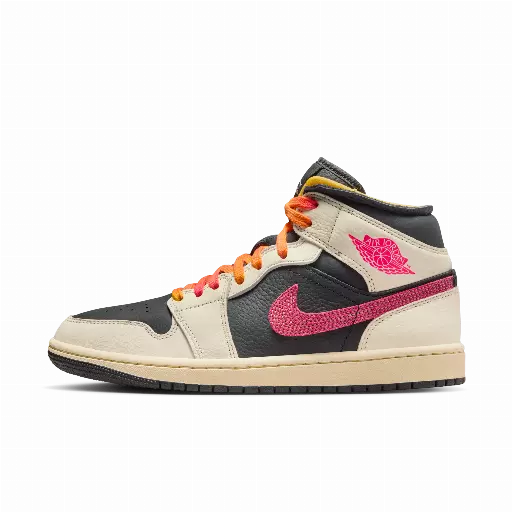 Air Jordan 1 Mid SE Edge damesschoenen - Bruin