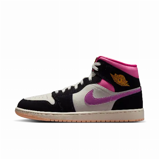 Air Jordan 1 Mid SE herenschoenen - Zwart