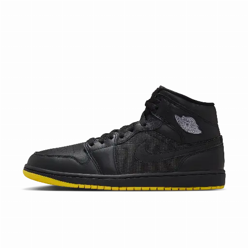 Air Jordan 1 Mid SE herenschoenen - Zwart
