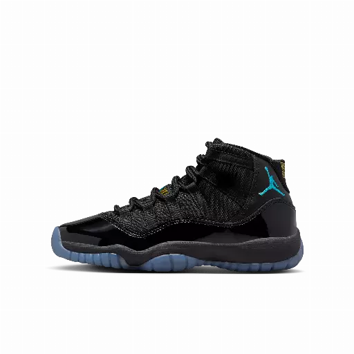 Air Jordan 11 Retro 'Gamma' schoenen voor kids - Zwart