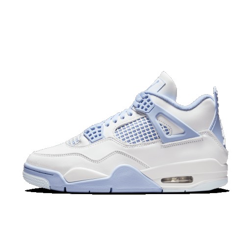 Air Jordan 4 Retro 'Aluminum' damesschoenen - Wit