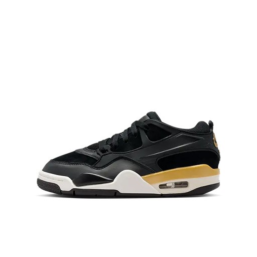 Air Jordan 4 RM kinderschoenen - Zwart