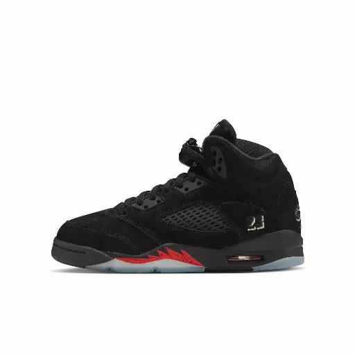 Air Jordan 5 Retro 'Halloween' schoenen voor kids - Zwart