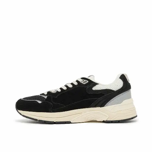 Autry Wmns Hyperway Low Suede Mesh Sneaker Women Black 