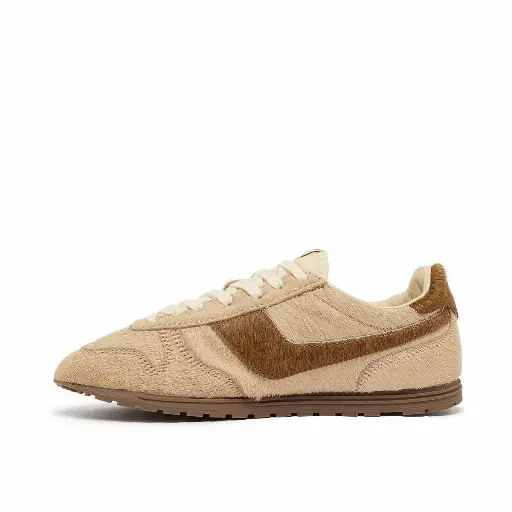 Autry Wmns Windspin Low Pony Nylon Sneaker Women Brown 