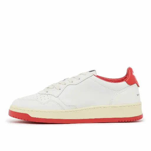 Autry X Maison Kitsune Medalist Low Sneaker Men White 