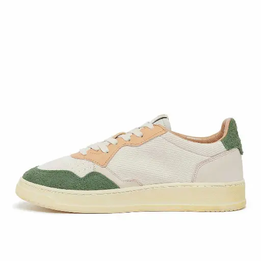 Autry X Staple Medalist Low Man Sneaker Men Beige 