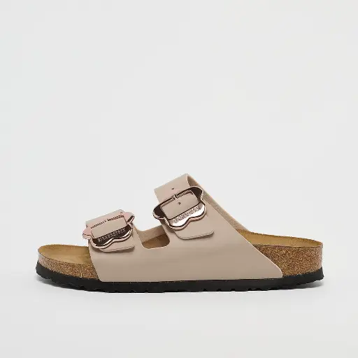 Birkenstock Arizona Flower Buckle Beige