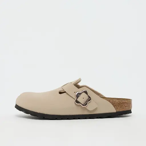 Birkenstock Boston Flower Buckle (GS) Beige