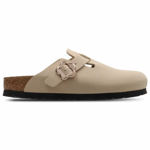Birkenstock Boston Slippers en Sandalen Kinder - Beige