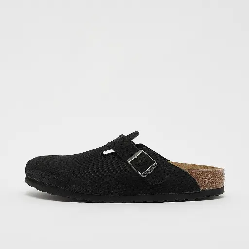 Birkenstock Boston VL Corduroy Zwart