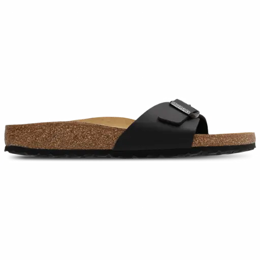 Birkenstock Madrid Slippers en Sandalen Dames - Zwart