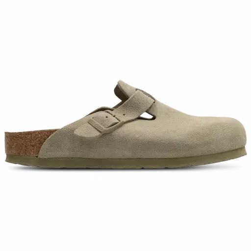 Birkenstock Suede Slippers en Sandalen Dames - Groen