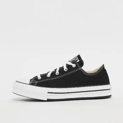 Converse Chuck Taylor All Star Eva Lift Canvas Platform (GS) Zwart