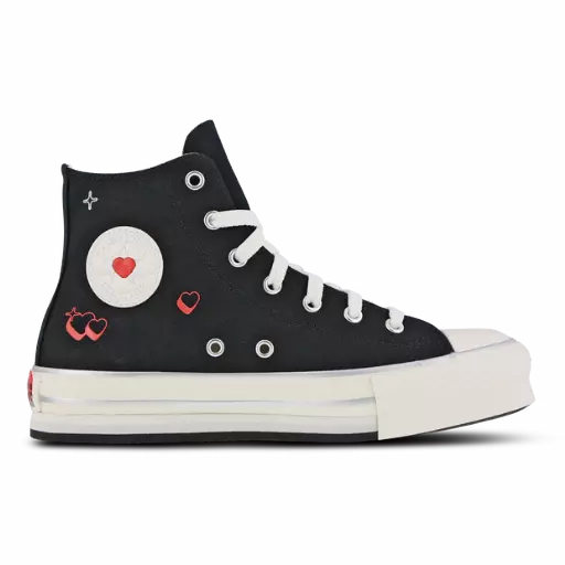 Converse Ctas Eva Lift Platform High Kindersneakers - Zwart