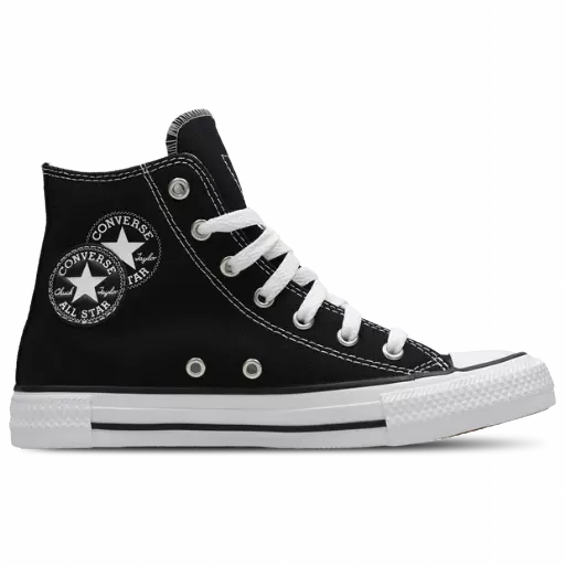 Converse Ctas Hi Kindersneakers - Zwart