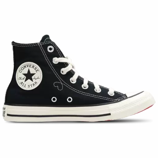 Converse Ctas Hi Sneakers Dames - Zwart