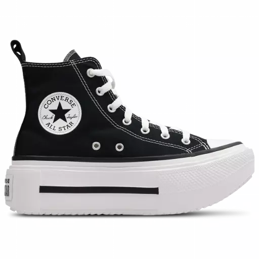 Converse Ctas Lift Double Stack Kindersneakers - Zwart