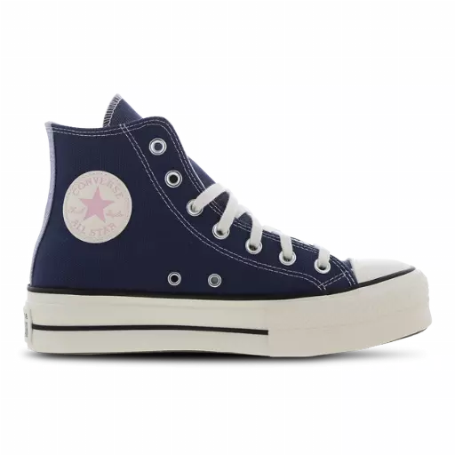 Converse Ctas Lift Platform High Sneakers Dames - Blauw