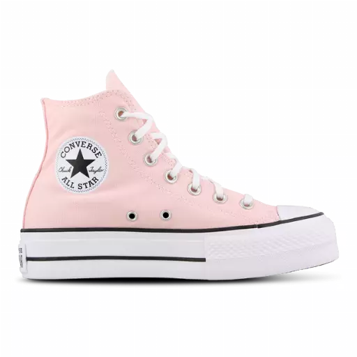 Converse Ctas Lift Platform High Sneakers Dames - Roze