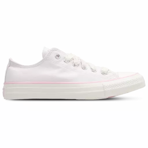 Converse Ctas Ox Bubble Gum Kindersneakers - Wit