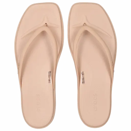 Crocs Miami Flip Slippers en Sandalen Dames - Beige