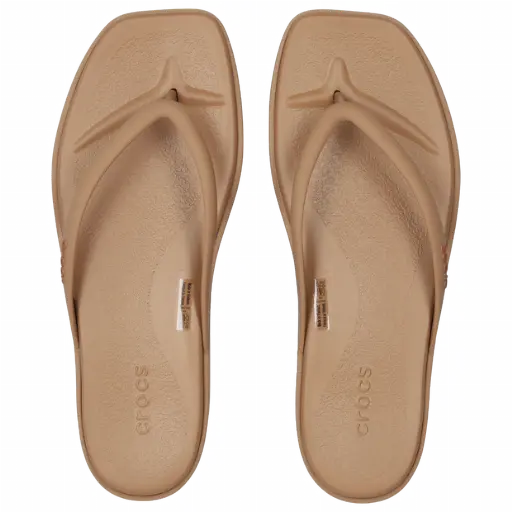 Crocs Miami Flip Slippers en Sandalen Dames - Bruin
