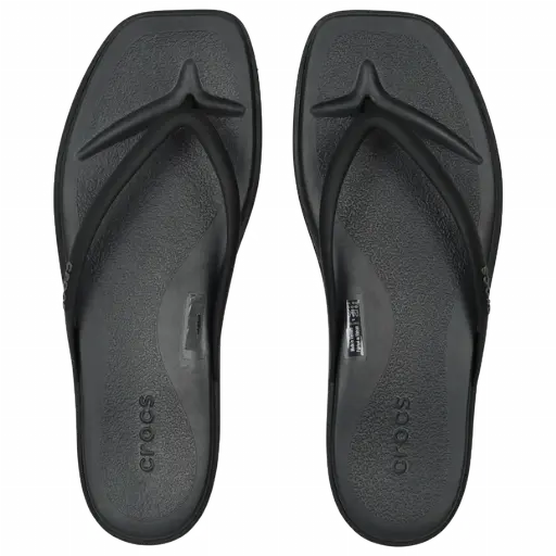 Crocs Miami Flip Slippers en Sandalen Dames - Zwart