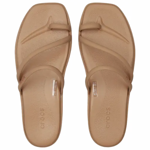 Crocs Miami Slippers en Sandalen Dames - Bruin