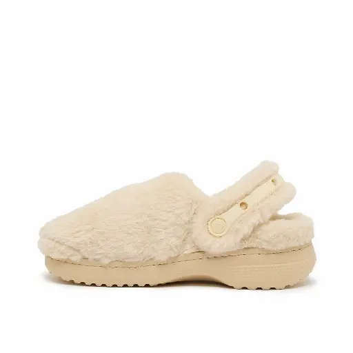 Crocs Wmns Classic Unfurgettable Clog Low Shoe Women Beige 