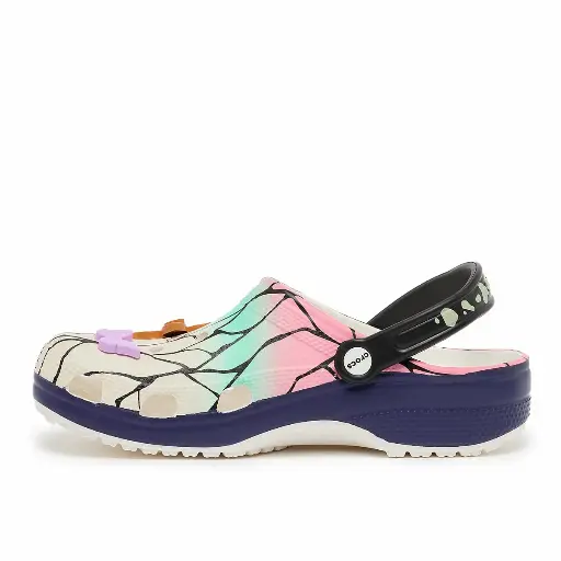 Crocs X Demon Slayer Classic Clog "Shinobu" Low Shoe Men Multi-colour 