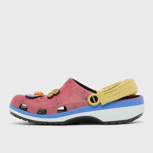Crocs X One Piece "Luffy" Classic Clog Low Shoe Men Red 