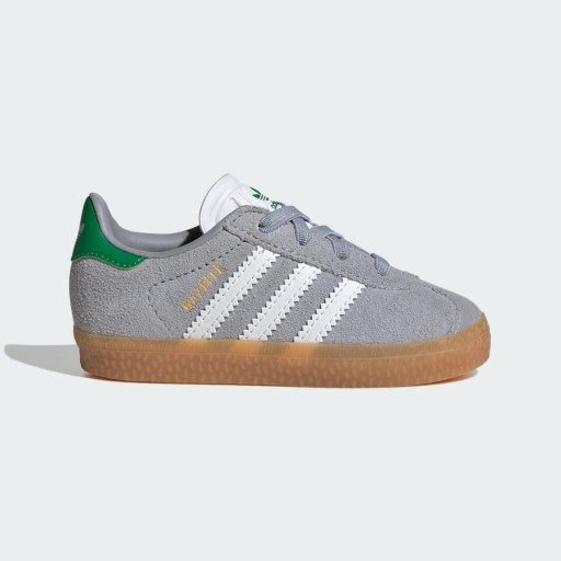 Adidas Gazelle Comfort Closure Elastic Laces Shoes Kids