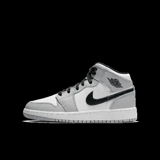 Jordan 1 Mid Kinderschoenen - Grijs